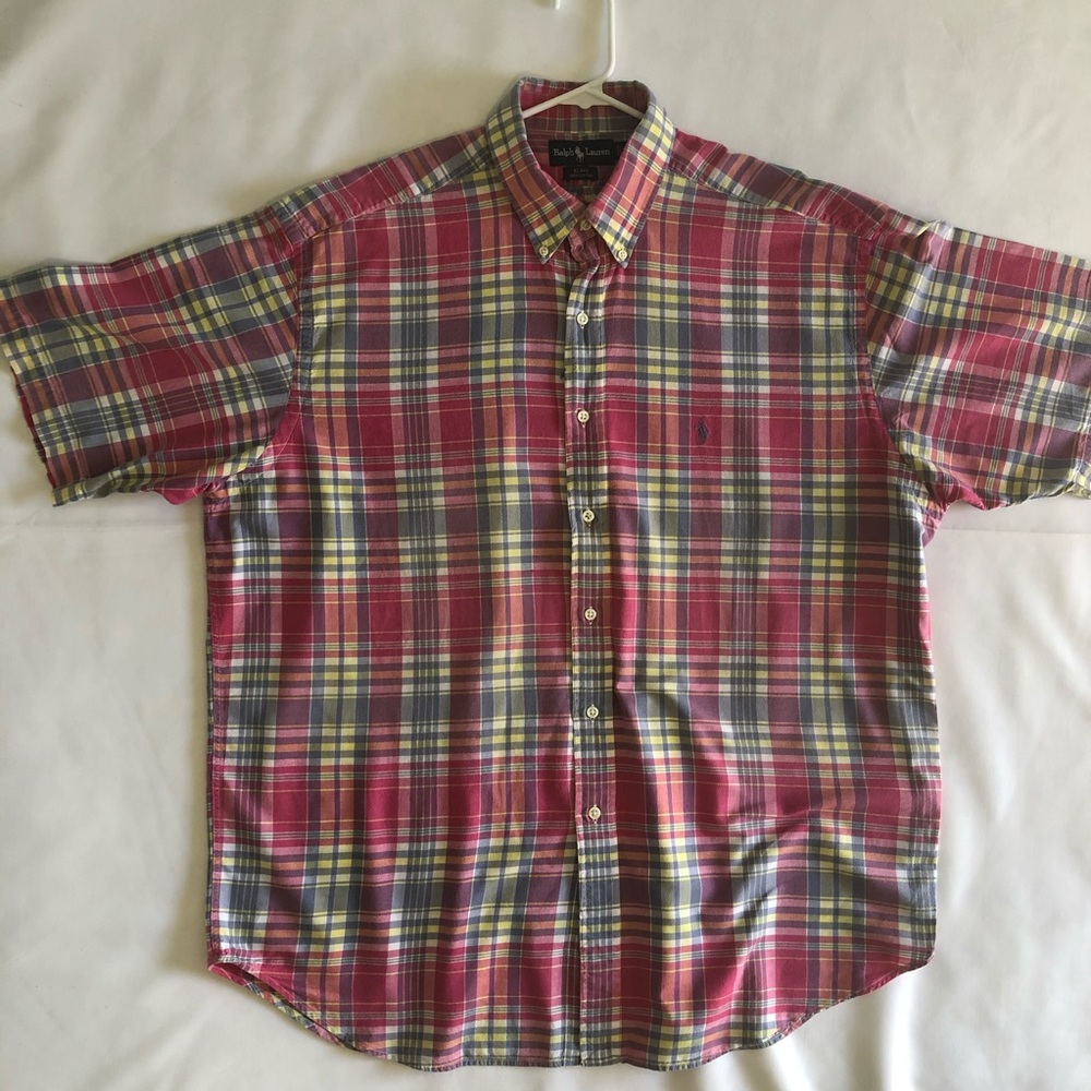 Polo Ralph Lauren Blake Plaid Button Shirt XL